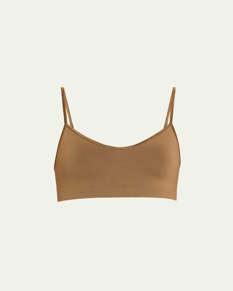 Touch Feeling Spaghetti Strap Crop Top